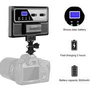 GVM RGB-10S LED On-Camera RGB LED Video Light with Wi-Fi Control