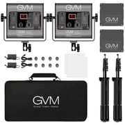 GVM 2 Pack LED 480LS-B2L KIT Video Lighting Kits with APP Control, Bi-Color