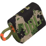 JBL GO 3 Portable Waterproof Speaker Camouflage
