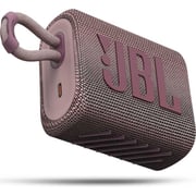 JBL GO 3 Bluetooth Portable Waterproof Speaker Pink