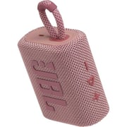 JBL GO 3 Bluetooth Portable Waterproof Speaker Pink