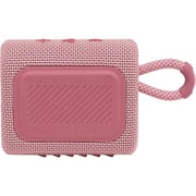 JBL GO 3 Bluetooth Portable Waterproof Speaker Pink