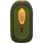 JBL GO 3 Bluetooth Portable Waterproof Speaker Green
