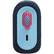 JBL GO 3 Portable Waterproof Speaker Blue Pink