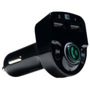 Heatz Bluetooth FM Modulator With Noise Cancellation Black