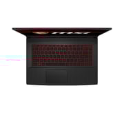 MSI GP65 Leopard 10SEK Gaming Laptop - Core i7 2.6GHz 16GB 1TB+256GB 6GB Win10 15.6inch FHD Black English/Arabic Keyboard