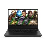 Lenovo Legion 5 15ARH05 Gaming Laptop - 15.6inch FHD / 1TB HDD + 128GB SSD / 16GB RAM / Windows 10 / English & Arabic Keyboard / Black