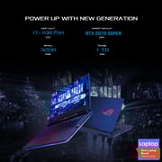 Asus ROG Strix Scar 15 G532LWS-HF153T Gaming Laptop - Core i7 2.3GHz 32GB 1TB 8GB Win10 15.6inch FHD Black English/Arabic Keyboard