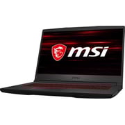 MSI GF65 Thin Gaming Laptop - Intel Core i7 / 15.6inch FHD / 16GB RAM / 512GB SSD / Windows 10 / English & Arabic Keyboard / Black - [9S7-16W112-267]