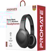 Promate LABOCA Wireless Over Ear Headset Black