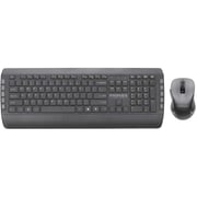 Promate Wireless Keyboard and Mouse Combo Black