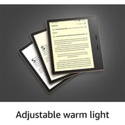 International Version – Kindle Oasis – Now with adjustable warm light - 8  GB, Graphite