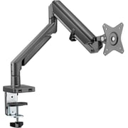 Navodesk Control Monitor Arms, Single Monitor Desk Mount With Gas Spring Tech & USB Hub Midnight Grey
