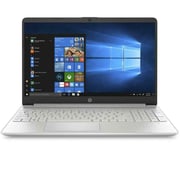 HP Laptop - Intel Core i7 / 15.6inch FHD / 256GB SSD / 8GB RAM / Shared / Windows 10 / English Keyboard / Silver - [15S-FQ1055TU]