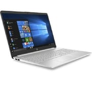 HP Laptop - Intel Core i7 / 15.6inch FHD / 256GB SSD / 8GB RAM / Shared / Windows 10 / English Keyboard / Silver - [15S-FQ1055TU]