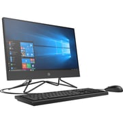 HP All-in-One Desktop - Intel Core i5 / 21.5inch FHD / 1TB HDD / 4GB RAM / Shared / FreeDOS / English & Arabic Keyboard / Black - [200 G4]
