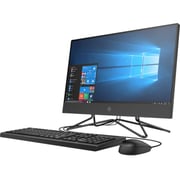 HP All-in-One Desktop - Intel Core i3 / 21.5inch FHD / 1TB HDD / 4GB RAM / Shared / FreeDOS / English & Arabic Keyboard / Jet Black - [200 G4]