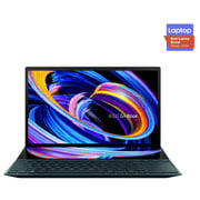 Asus Zenbook Touch Laptop - 11th Gen Core i7 2.8GHz 16GB 1TB 2GB Win10 Home 14inch FHD Blue English/Arabic Keyboard UX482EG HY004T (2021) Middle East Version