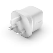 Belkin Boost↑Charge™ 30W Usb-C Pd Gan Wall Charger For Macbook & New Iphones, White