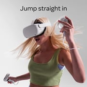 Oculus Quest 2 Advanced All-In-One Virtual Reality Headset 256GB - White (301-00351-01)