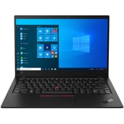 Lenovo Thinkpad X1 Carbon 8th Gen 20U90078AD Laptop - Core i7 1.8GHz 16GB 1TB Shared Win10Pro 14inch FHD Black English/Arabic Keyboard