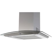 Baumatic BMECH6WGLSS-2 60CM Curved Glass Wall Mounted Hood