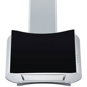 Baumatic BMECH7IBLSS 70cm Curved Glass Island Hood