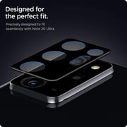 Spigen Optik Camera Lens Protector 2 Pack for Samsung Galaxy Note 20 ULTRA - Black
