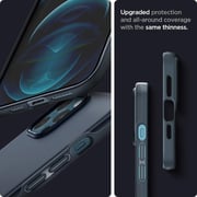 Spigen Thin Fit designed for iPhone 12 Pro MAX case cover - Metal Slate
