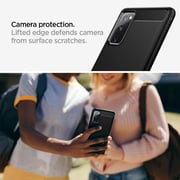 Spigen Rugged Armor designed for Samsung Galaxy S20 FE case cover (6.5 inch) - Matte Black