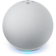 Echo (4th Gen) | With premium sound, smart home hub, and Alexa | Glacier  White