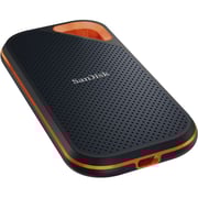 محرك أقراص صلبة سانديسك إكستريم برو محمول SSD 2 تيرابايت أسود SDSSDE81-2T00-G25