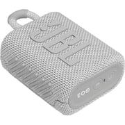 JBL GO 3 Portable Waterproof Speaker White
