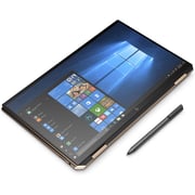 Hp Spectre X360 13 GEM CUT 6XL31AV Laptop, 13.3-inch IPS Touch, Core i7-1065G7, 16GB RAM, 512GB SSD, Windows 10 Home, Intel Iris Plus Graphics, Nightfall Black