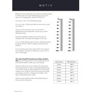 Motiv Fitness Ring Sleep And Heart Rate Tracker Silver 11 - 68mm - MR1011SI