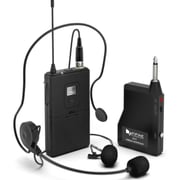 FIFINE K037B Wireless System with Lapel Mic and Headset for Speaker, Camera, Android and iPhone