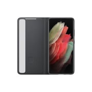 Samsung Clear View Cover Black Samsung S21 Ultra