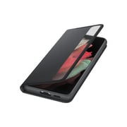 Samsung Clear View Cover Black Samsung S21 Ultra