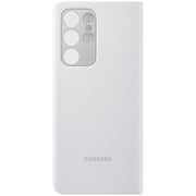 Samsung Clear View Cover Grey Samsung S21 Ultra