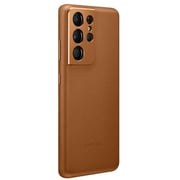 Samsung Leather Cover Brown Samsung S21 Ultra
