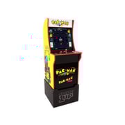 Arcade1Up PAC-MAN Arcade Cabinet 2 Games in 1 w/ Generic Riser