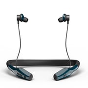 Energy Sistem Neckband BT Travel 8 ANC Earphones (Active Noise Cancelling, Magnetic Earbuds, Extended Battery) Black/Blue