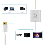 STEK Display Port to HDMI Adapter, Gold-Plated 4K DP Male to Female for GTX 750 Ti/970/1060/1070, Lenovo