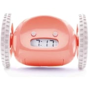 Clocky Alarm Clock On Wheels Pink