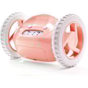 Clocky Alarm Clock On Wheels Pink