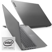 لاب توب لينوفو V14 IIL - Core i3 1.2 جيجاهيرتز 4 جيجابايت 1 تيرابايت مشترك دوس 14 بوصة دقة عالية الوضوح لوحة مفاتيح إنجليزي حديد رمادي