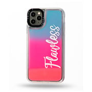 Yalox Flawless Print Case Neon Pink Blue iPhone 11 Pro Max