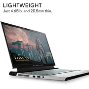 Dell Alienware m15 R3 Gaming Laptop - Core i7 2.6GHz 16GB 1TB 8GB Win10 15.6inch FHD Lunar White