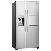 ثلاجة افولي ب 650 لتر مع صانعة ثلج وموزع مياه وتقنية العاكس الرقمي وSilver EVRFH-S532HS
