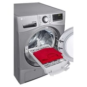 LG Dryer, Condensing Type, 8 Kg, Sensor Dry, Smart Diagnosis RC8066G2F